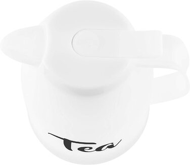 Термос Emsa Mambo Isolierkanne 1000 мл, білий, з Quick Tip, зберігає тепло 12 год, холод 24 год