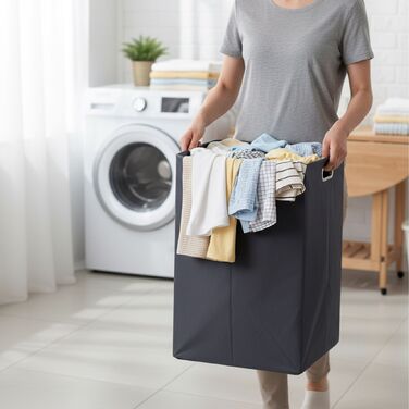 Шафа для білизни Relaxdays з містким мішком для білизни (48 л)