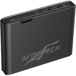 AFTERTECH Mini UPS Powerbank 12V 3000mAh: Джерело безперебійного живлення з USB-виходом, Li-Ion акумулятор