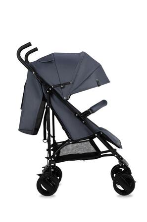 Прогулянкова коляска MoMi AKIRA, сіра, 6,70 кг, з дощовиком та москітною сіткою