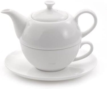 Чай на один набір Софі - з кістяного фарфору, 4 шт. Глечик 0,45 л, чашка 0,25 л, 1