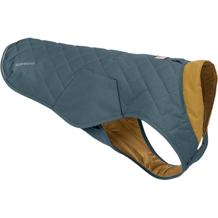 Куртка RUFFWEAR Stumptown, тепла шерсть для холодних днів, середня (Orion Blue, XX-Small)