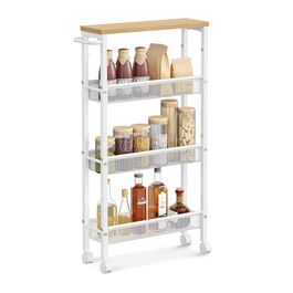 Органайзер Relaxdays для ванної кімнати з 4 ярусами