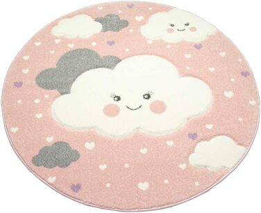 Килимок дитячий Merinos Clouds Pink 140х200 см