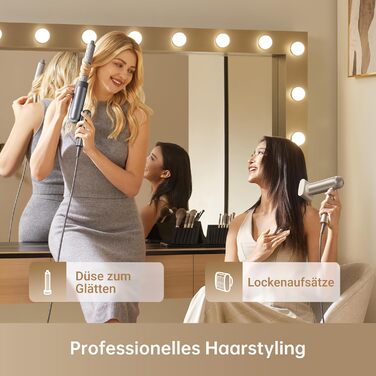 Фен Dreame Hair Gleam Pocket Neo: Швидка сушка, іонізація, регулювання температури, рожевий