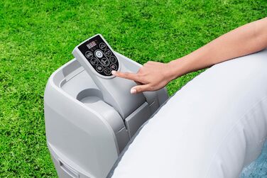 Надувний гідромасажний басейн-джакузі Bestway Lay-Z-Spa Miami AirJet Whirlpool для 2-4 осіб, 180 x 66 см