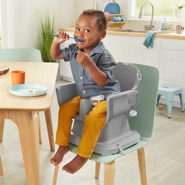 Дитячий стільчик Fisher-Price SpaceSaver, морська хвиля, портативний, для малюків та дітей, легко миється