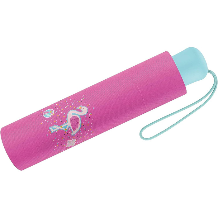 Дитячий кишеньковий парасольку Scout світловідбиваючий - Flamingo