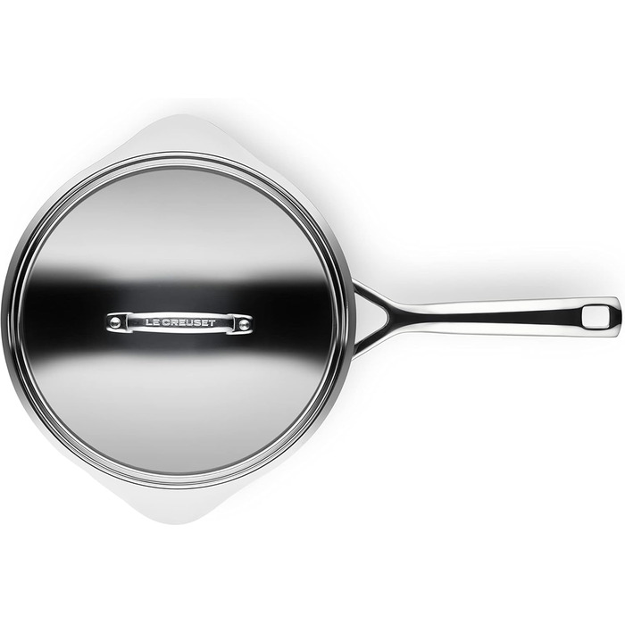 Сковорода Le Creuset Chef з антипригарним покриттям, 24 см, срібна