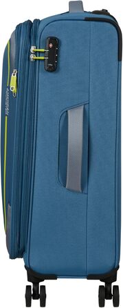 Валіза American Tourister Pulsonic Spinner L, 81 см, 113/122 л, Coronet Blue