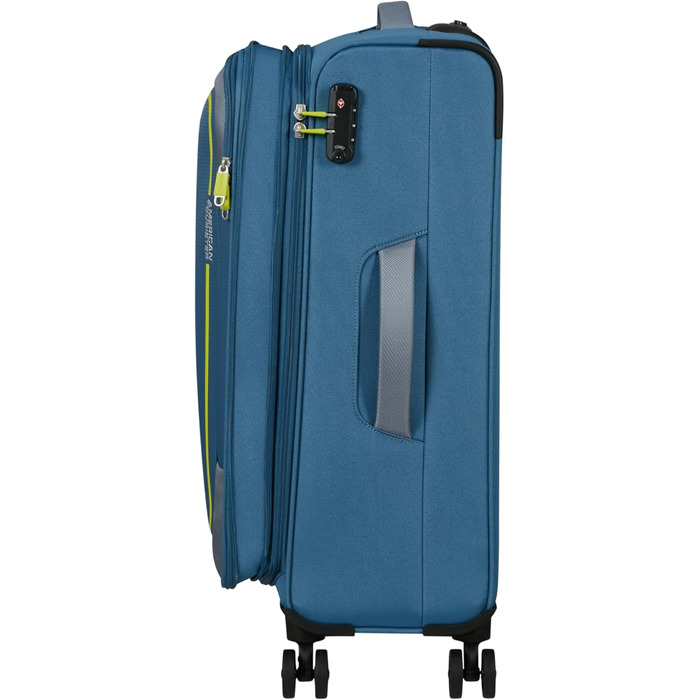 Валіза American Tourister Pulsonic Spinner L, 81 см, 113/122 л, Coronet Blue