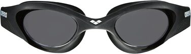 Спортивні окуляри для плавання з захистом від запотівання, унісекс для дорослих, окуляри для плавання з широкими стеклами, захист від ультрафіолету, 3 змінних носових отвори, ущільнювальні прокладки (чорні (темно-димчасті), комплект з протитуманними плава