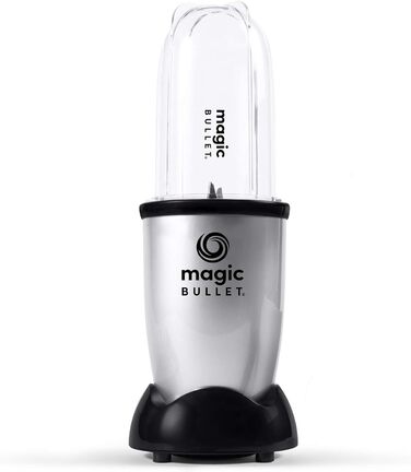 Міксер Magic Bullet, 200 Вт, компактний і простий, легко чиститься, MBR03, сірий базовий пакет