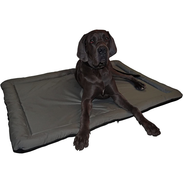 Оптова водонепроникний килимок для собак В і на відкритому повітрі килимок для собак в сірий / сірий-Розмір 76x56 см (Розмір 84x68 см, сірий-задня частина сіра)