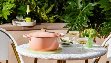 Le Creuset Signature Чавунна сковорода з кришкою, Ø кругла, 4.2 л, Ocean