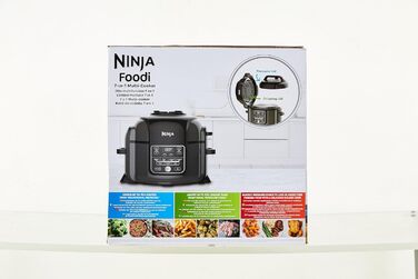 Мультиварка Ninja Foodi 6 л, 7-в-1 скороварка, фритюрниця, мультиварка, гриль OP300EU