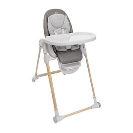 Дитячий стільчик Chicco Polly Armonia: 9 рівнів висоти, 3 положення, компактний, 4 колеса, коричневий