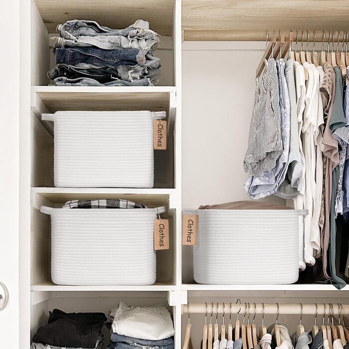 Кошики для зберігання TIMEYARD, декоративні плетені кошики, 3 шт., 33 x 25 x 22,5 см, для іграшок, рушників, подарунків