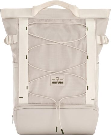 Рюкзак Johnny Urban для чоловіків і жінок - Harper - Денний рюкзак для відпочинку, спорту на кожен день - Денний рюкзак з безліччю відділень - 16-дюймовий відсік для ноутбука та ремінь для візка - Водовідштовхувальний (пісок)