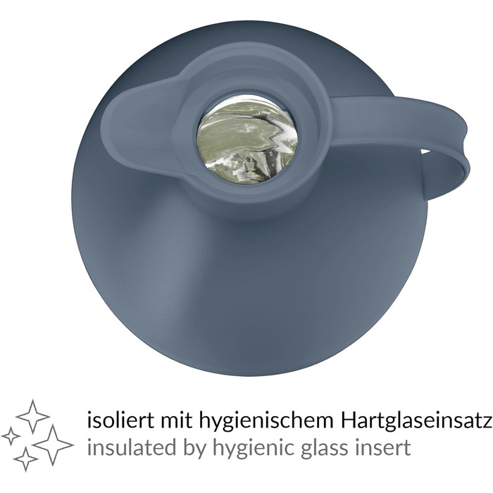 Термокава Alfi Kugel 0.94л Vintage Indigo з нержавіючої сталі, 940 мл, без BPA