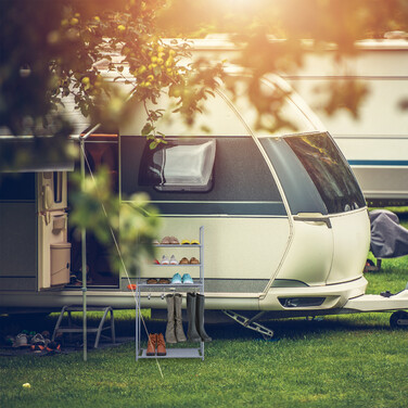 Полиця для взуття Relaxdays з відділенням для багажника