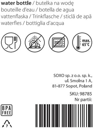 Пляшка для води MOMO WAY 1 л, пляшка для води з трітану без бісфенолу А, багаторазова спортивна пляшка для школи, спорту, фітнесу, подарунок для чоловіків, жінок і дітей, пудра рожева світло-рожева (1000 мл, сіро-чорна 1000 мл)