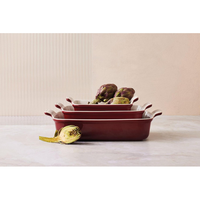 Форма для запікання Le Creuset прямокутна Tradition, 2.4 л, Stoneglow (Чамбре, 19 см)