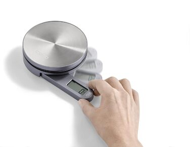 Кухонні ваги CASO Design Kitchen EcoMate: без батарейок, до 5 кг з кроком 1 г, тестування Haus & Garten Test