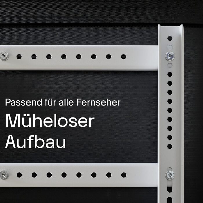 Підставка для телевізора 40-70 дюймів | Стильна підлогова стійка для ТБ | Чорна підставка для телевізора Charcoal