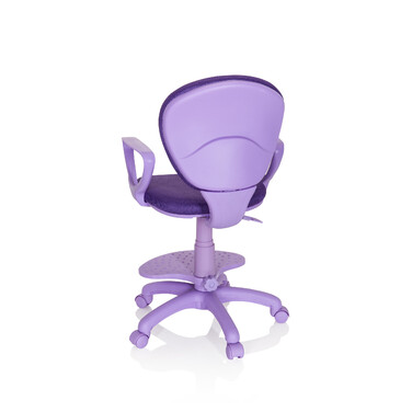 Дитячий стілець / дитячий письмовий стілець KID COLOUR тканина фіолетовий hjh OFFICE