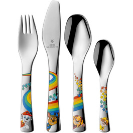 Набір дитячого посуду Paw Patrol від WMF: нержавіюча сталь, від 3 років, Cromargan, 4 предмети