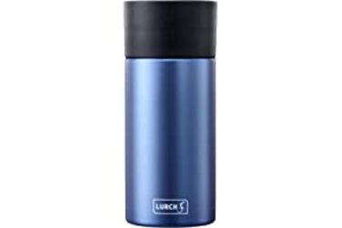 Ізоляційна чашка Lurch 240980 / термостатична чашка з однією ручкою для гарячих і холодних напоїв з нержавіючої сталі з подвійними стінками 0,3