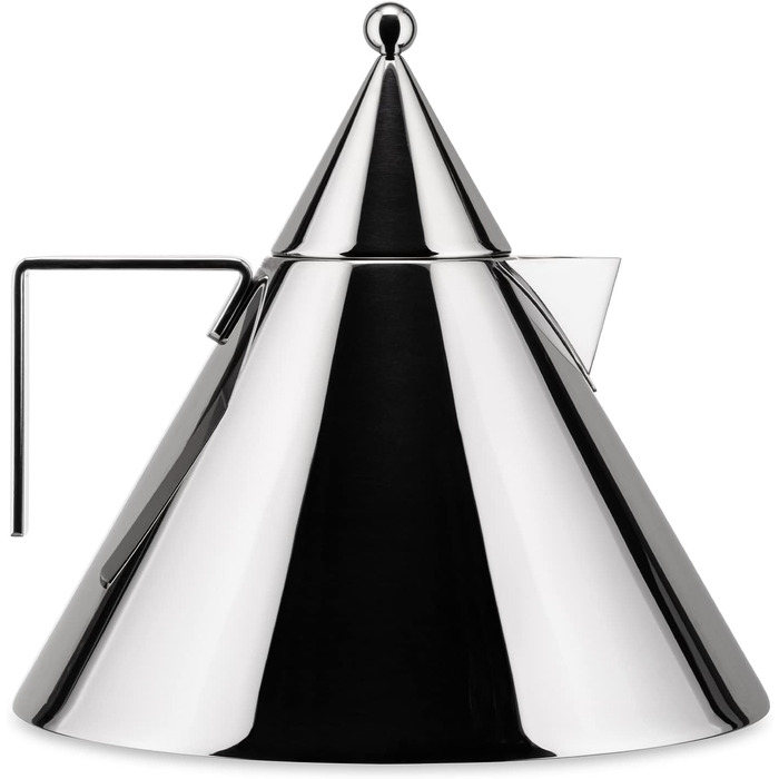 Електричний чайник Alessi Il Conico 90017 - дизайн, нержавіюча сталь, 2 л, 4.2 x 22.5 x 6.5 см