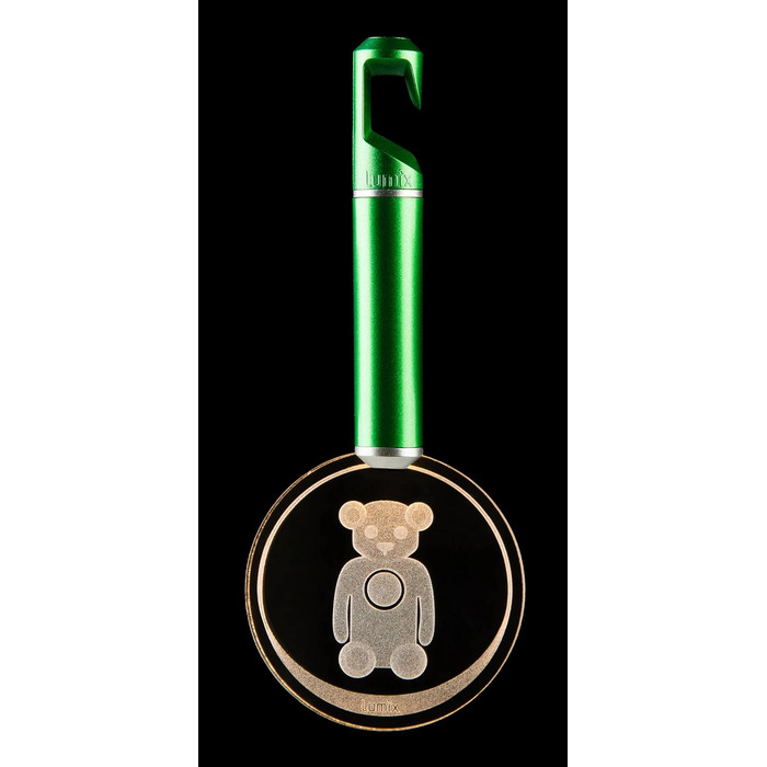 Krinner Lumix Highlights LED-табличка з акрилу, mystic green, 76010