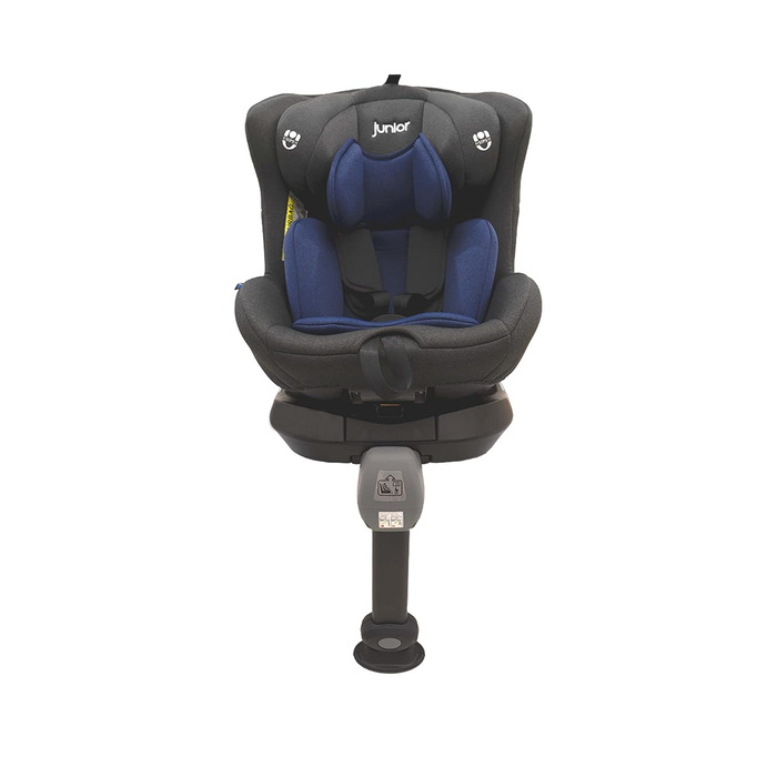 Дитяче автокрісло PETEX I-SIZE Lukas 1241 з ISOFIX 44441218 (синій, антрацит)