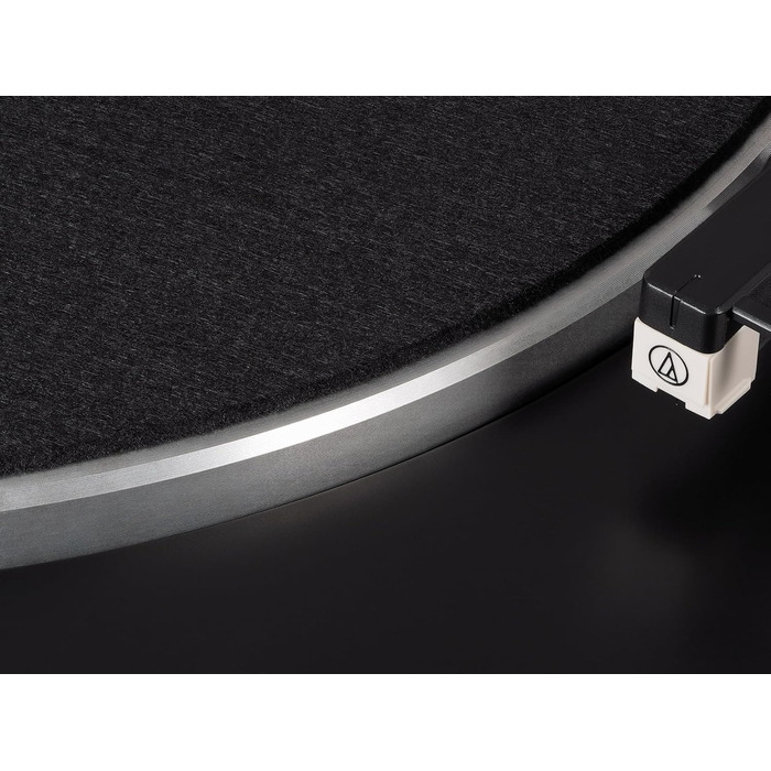 Програвач вінілу Audio-Technica LP60XBTBK з Bluetooth, автоматичний, ремінний привід, чорний, аналоговий стерео