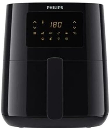 Мультипіч Philips Premium XXL, 7,3 л, на 90 менше жиру, технологія Rapid Air, додаток Рецепти