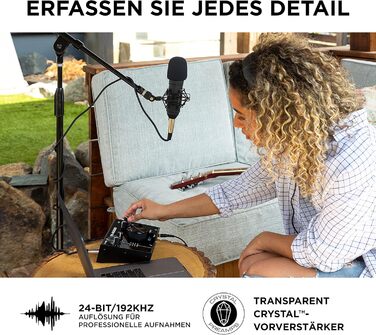 M-Audio Air 192|6: USB аудіоінтерфейс для професійного запису (2 XLR/Line входи, софт в комплекті)