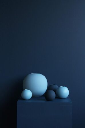 Ваза для квітів Cooee Design Ball, 20 см, блакитний