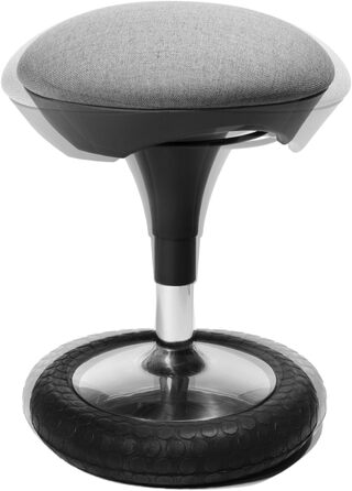 Офісний стілець Topstar Sitness 20 сірого кольору