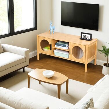 Тумба ТВ Relaxdays з 2 дверцятами