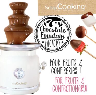 Шоколадний фонтан ScrapCooking 3897, пластик