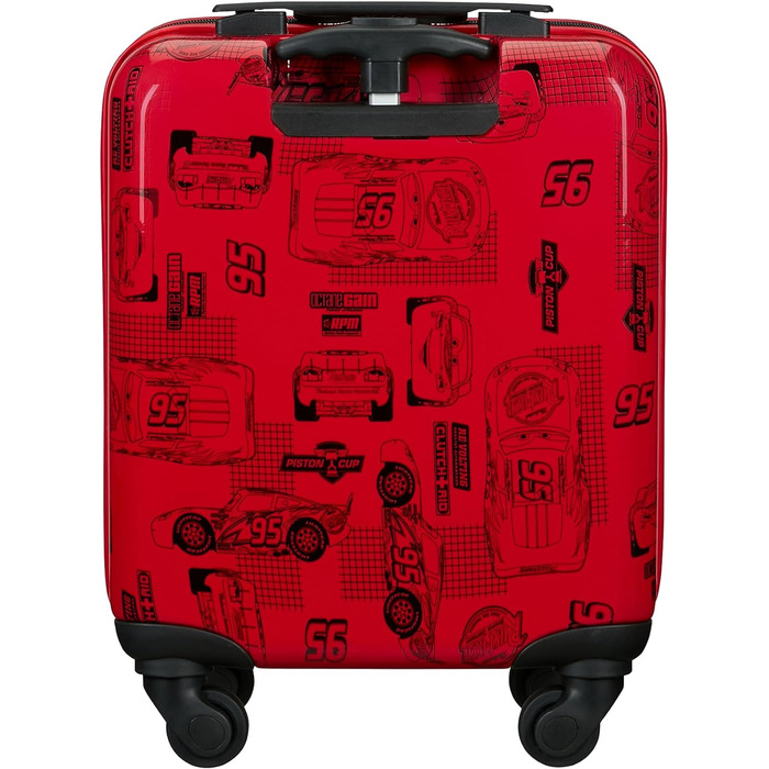 Дитяча валіза Samsonite Spinner XS 23,5 л 33x20x45 см з машинками червона