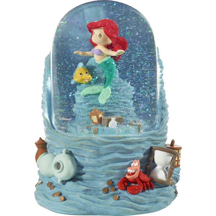 Дорогоцінні моменти Disney Ariel Снігова куля, один розмір, багатобарвний