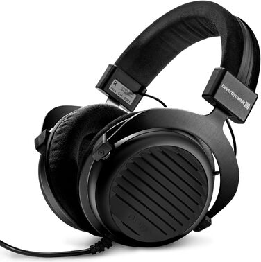 Накладні навушники beyerdynamic DT 990 Black Edition 250 Ом, відкриті, дротові, високого класу, чорні