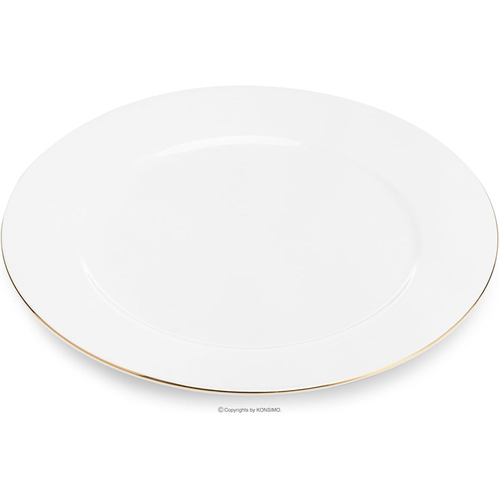 Набір столовий на 12 персон - Набір на 36 персон MUSCARI - Обідній сервіз - Сервізи та набори посуду - Сервіз сімейний - Обідні тарілки, десертні тарілки, супові миски - Золота лінія (макс. 60 символів)