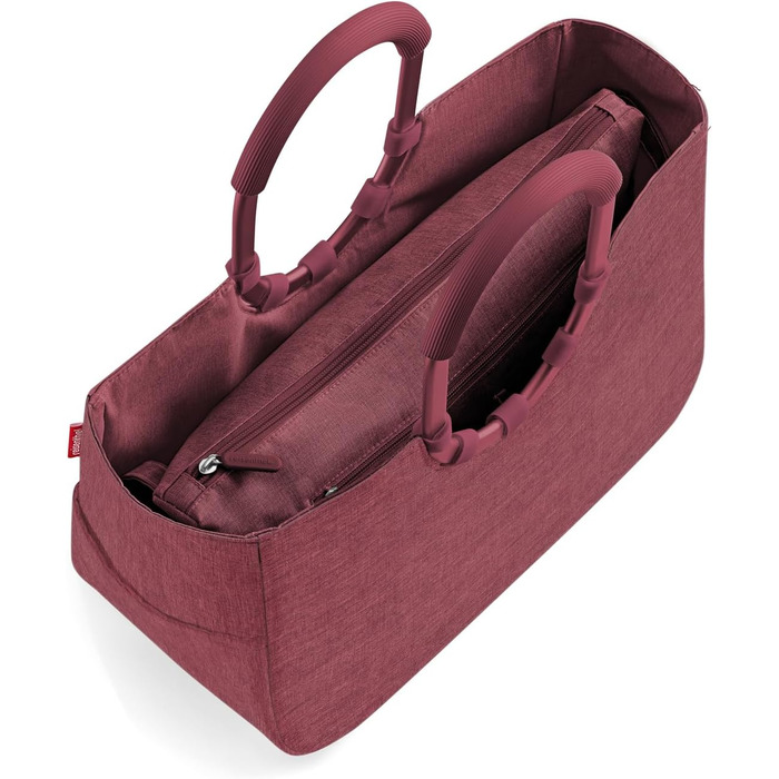 Loopshopper Reisenthel – Стильна сумка-шопер з перероблених PET-пляшок (M, Twist Maroon)