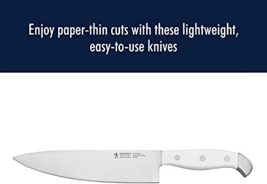 Набір кухонних ножів HENCKELS 17550-000, нержавіюча сталь, 15 предметів, білий