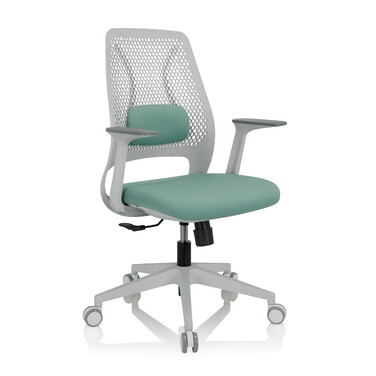 Офісне крісло PARFERIO W з тканини м'ятно-зеленого кольору hjh OFFICE