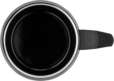 Каструля WMF Fusiontec Mineral Milchtopf з кришкою Gladeckel 12 см, для приготування молока, індукційна, з високотехнологічної кераміки, термостійка, стійка до подряпин (червона)